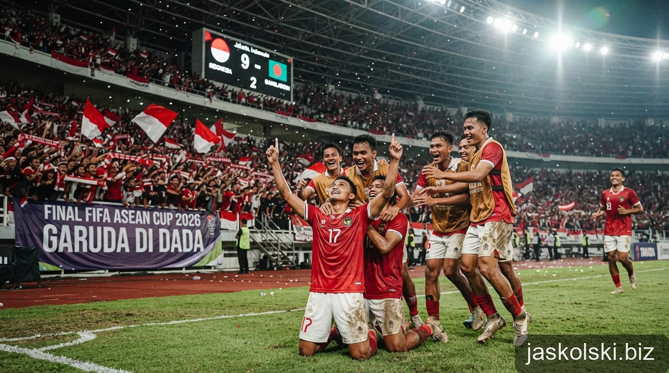 FIFA ASEAN Cup 2026: Indonesia tạo địa chấn với chiến thắng 9-2, giành vé vào chung kết đầy kịch tính